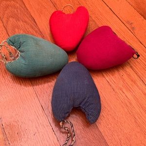 VTG Toe Stuffers, Colorful Corduroy & Satin